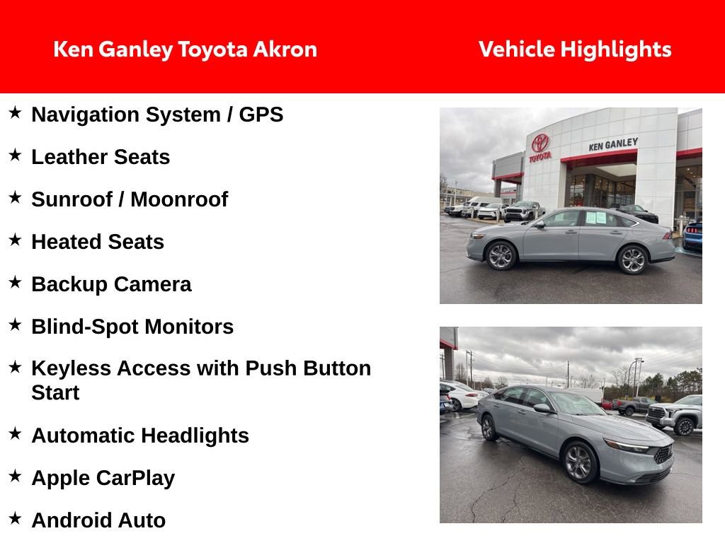 Used 2024 Honda Accord EX-L image 2