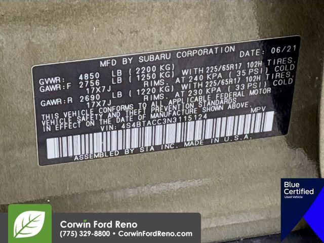 Used 2022 Subaru Outback Premium image 34