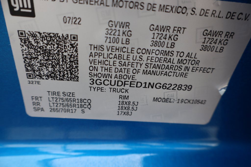 Used 2022 Chevrolet Silverado 1500 LT Trail Boss w/ LT Trail Boss Premium Package image 36