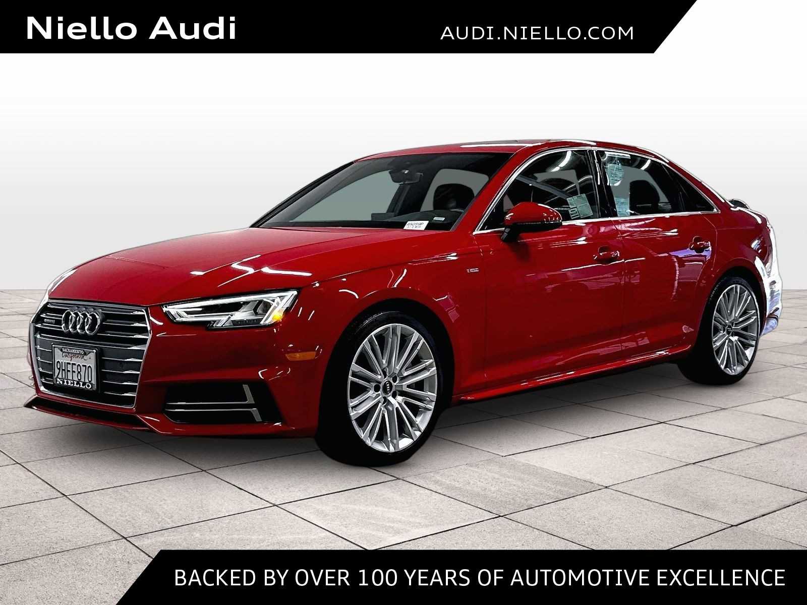 Used 2017 Audi A4 2.0T Premium Plus w/ Premium Plus Package AWD/4WD image 1