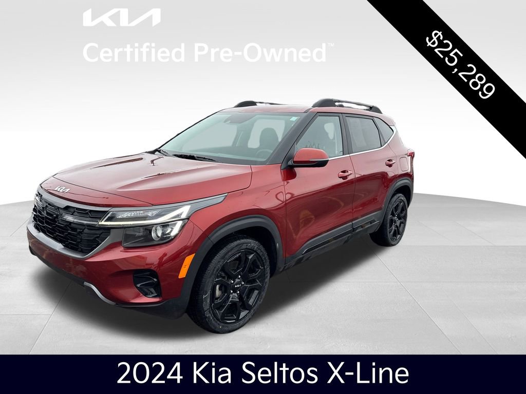 Certified 2024 Kia Seltos X-Line