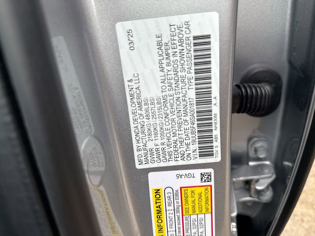 Used 2025 Acura TLX w/ Technology Package FWD image 26