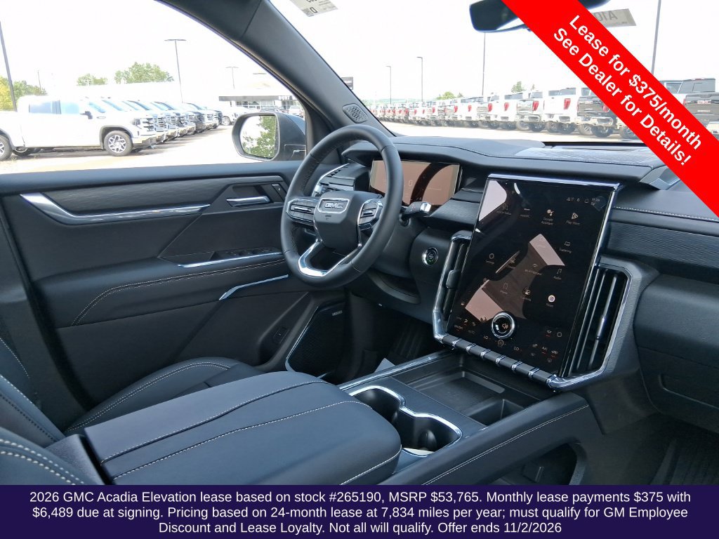 New 2026 GMC Acadia Elevation w/ Black Edition AWD/4WD image 14
