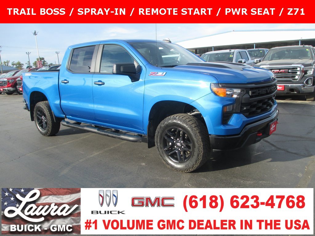 Certified 2024 Chevrolet Silverado 1500 Custom Trail Boss