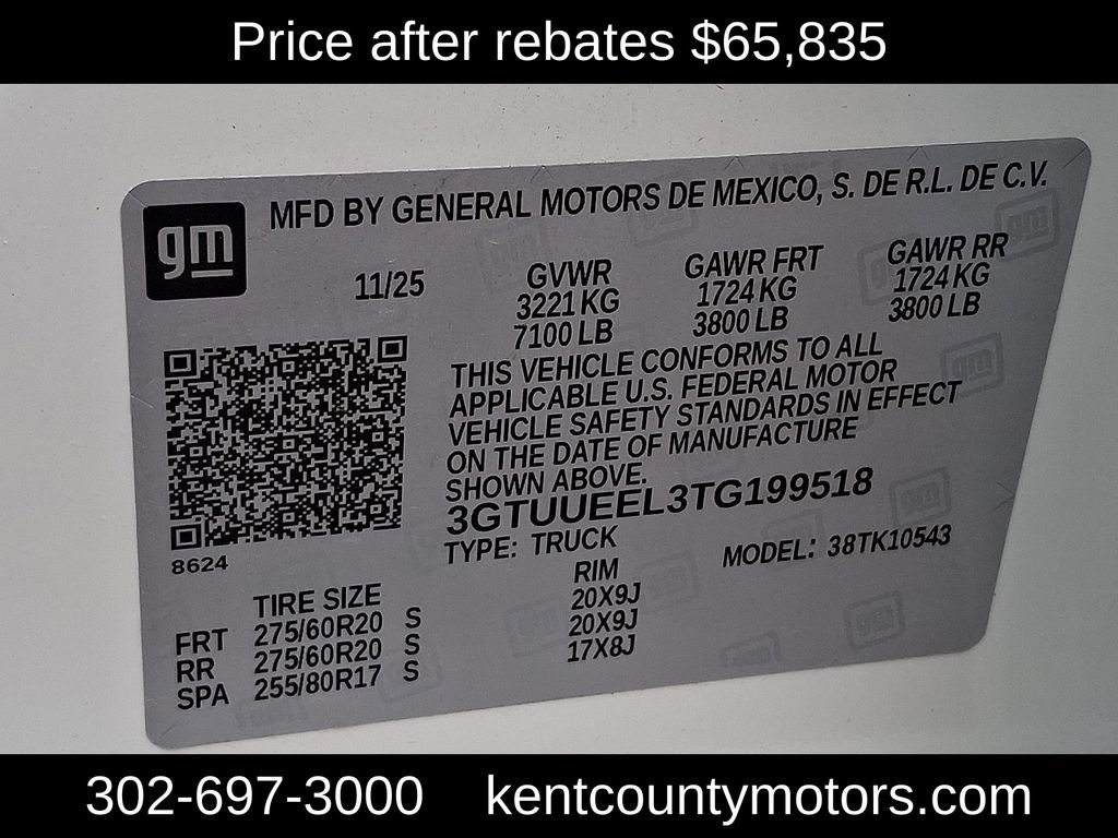 New 2026 GMC Sierra 1500 AT4 w/ Technology Package AWD/4WD image 24