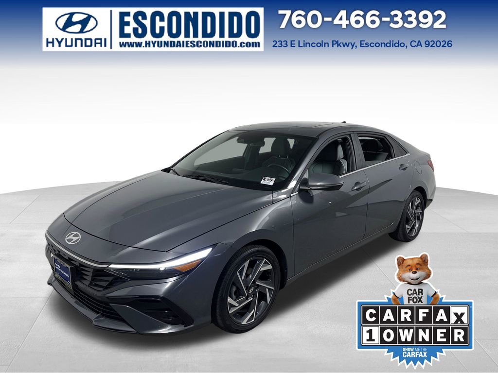 Certified 2025 Hyundai Elantra Limited FWD image 1