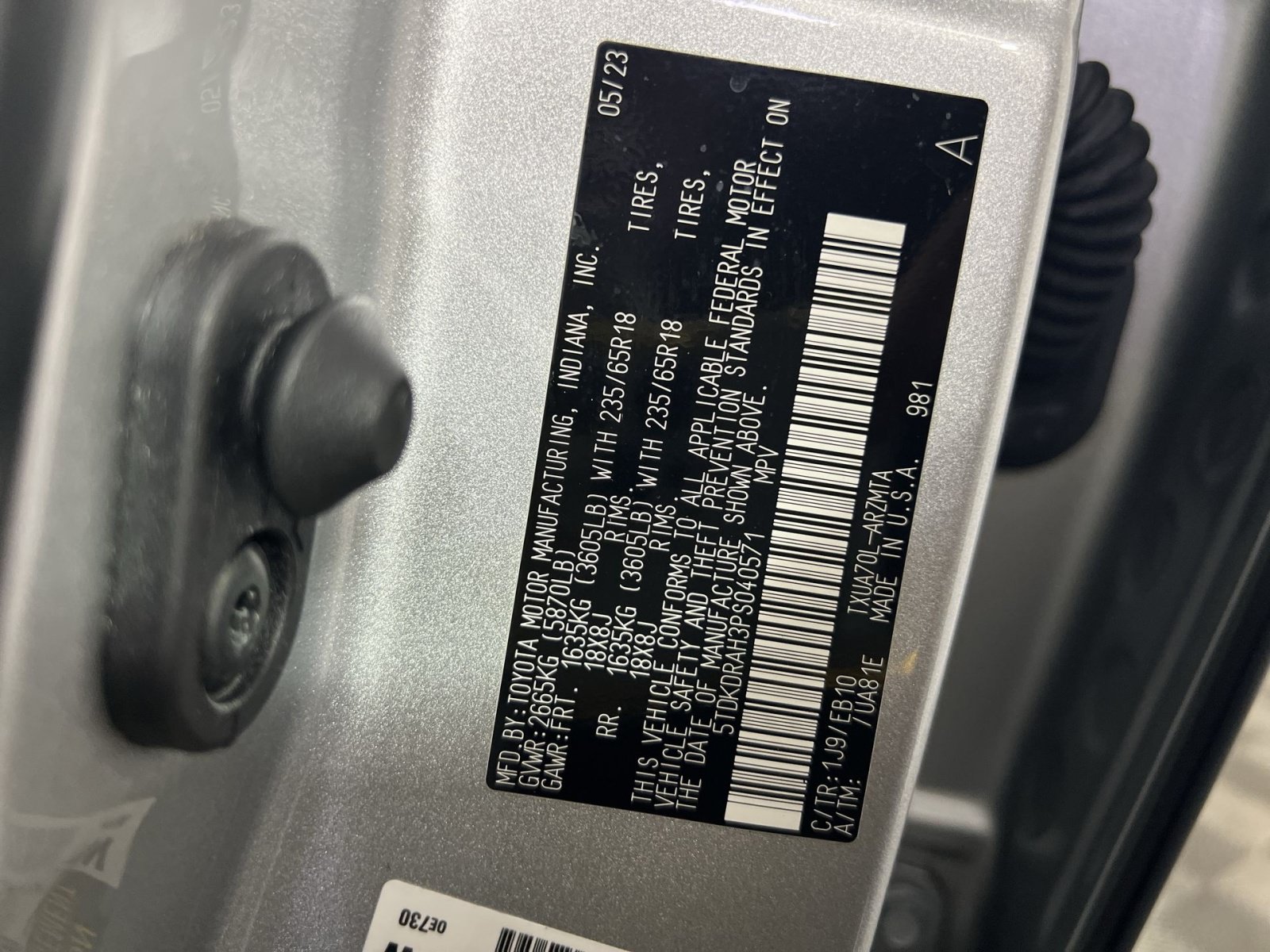 Used 2023 Toyota Highlander XLE FWD image 28