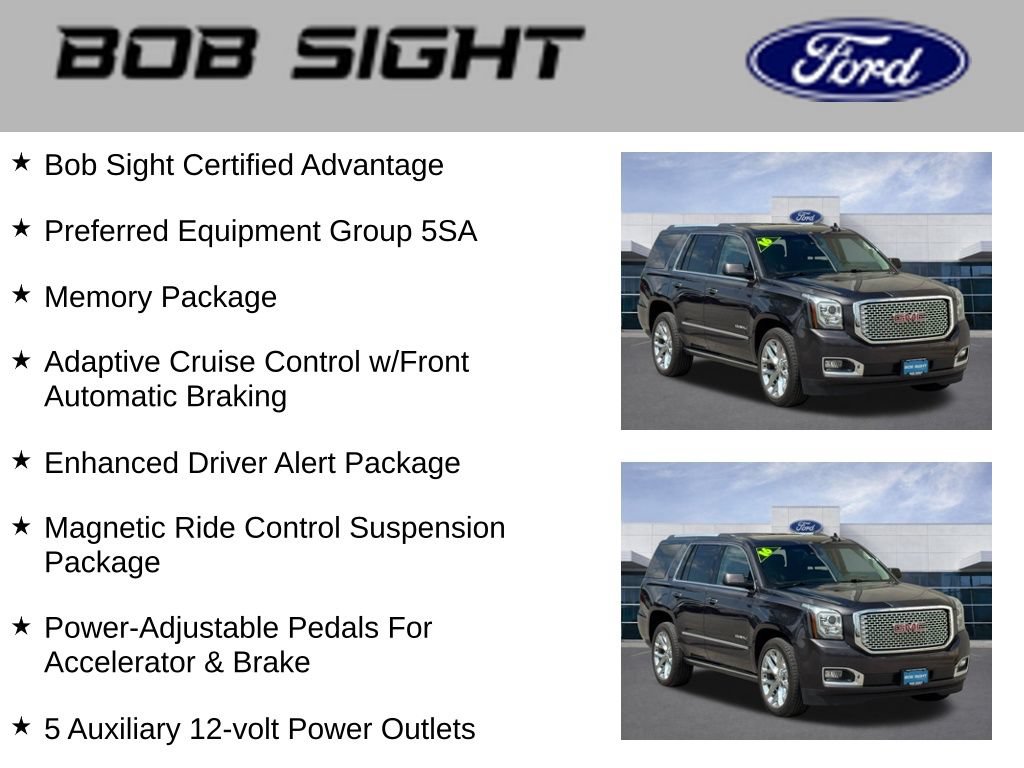 Used 2016 GMC Yukon Denali w/ Open Road Package AWD/4WD image 3