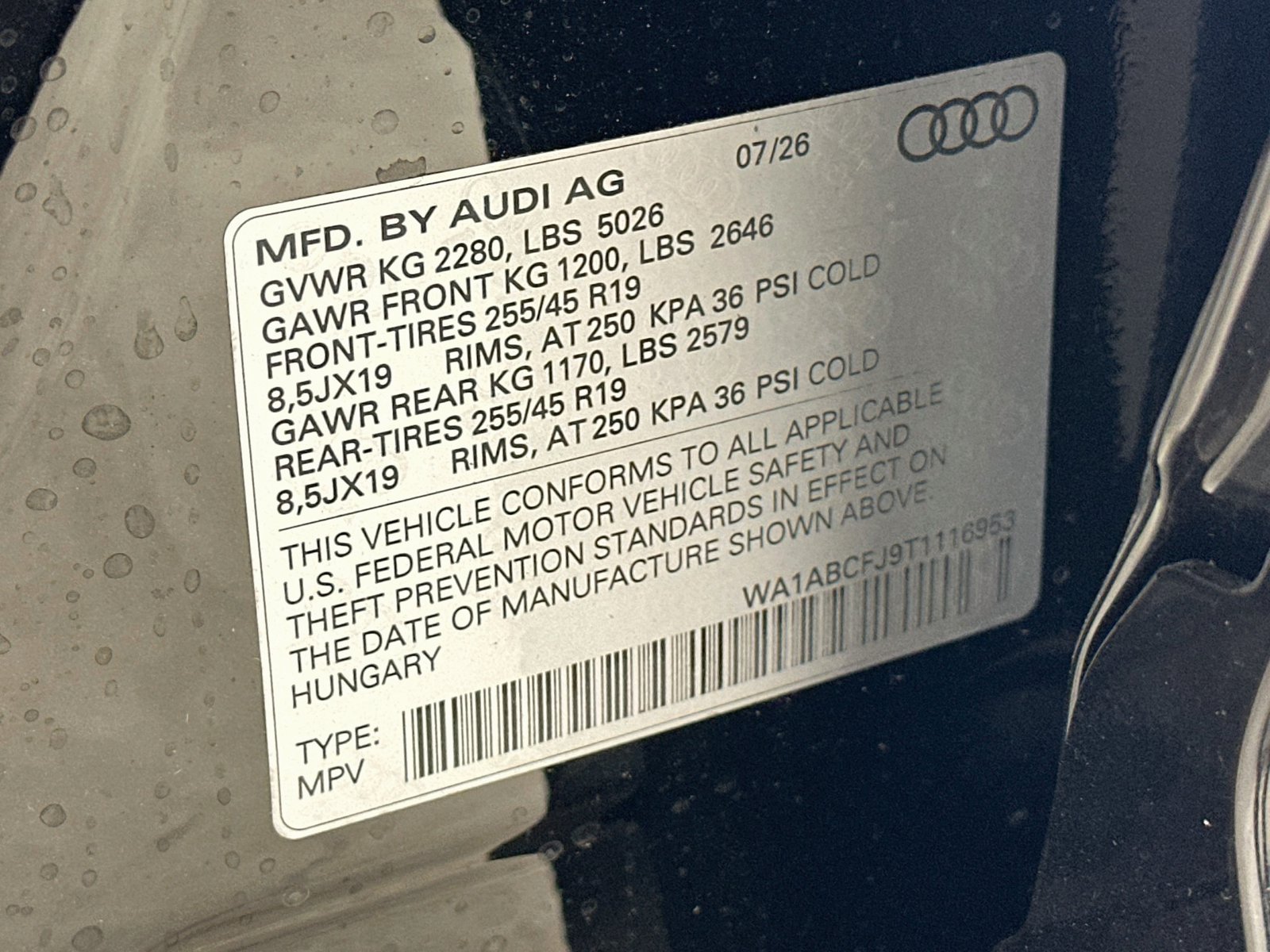 New 2026 Audi Q3 quattro 2.0T AWD/4WD image 47