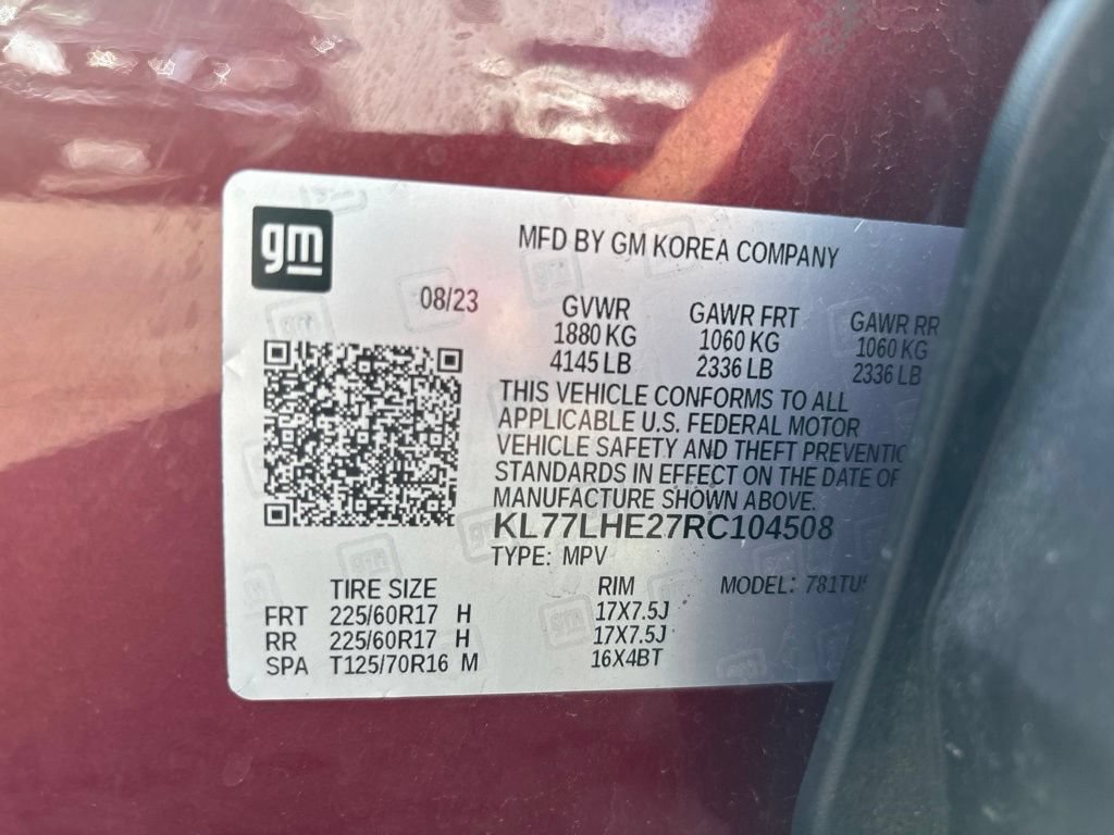Used 2024 Chevrolet Trax LT w/ Driver Confidence Package FWD image 11