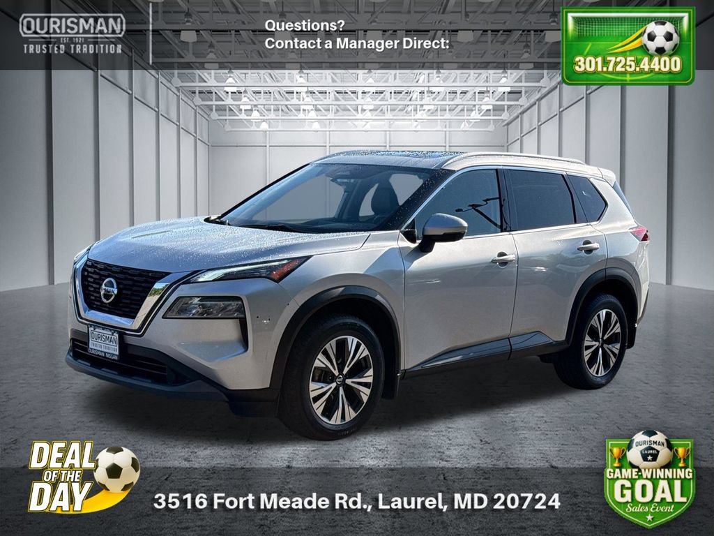 Used 2021 Nissan Rogue SV w/ Premium Package AWD/4WD image 2