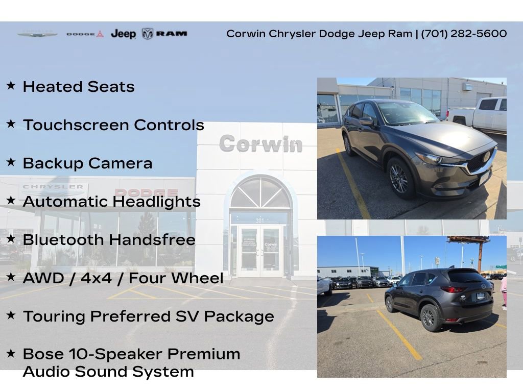 Used 2021 MAZDA CX-5 Touring w/ Touring Preferred SV Package AWD/4WD image 8