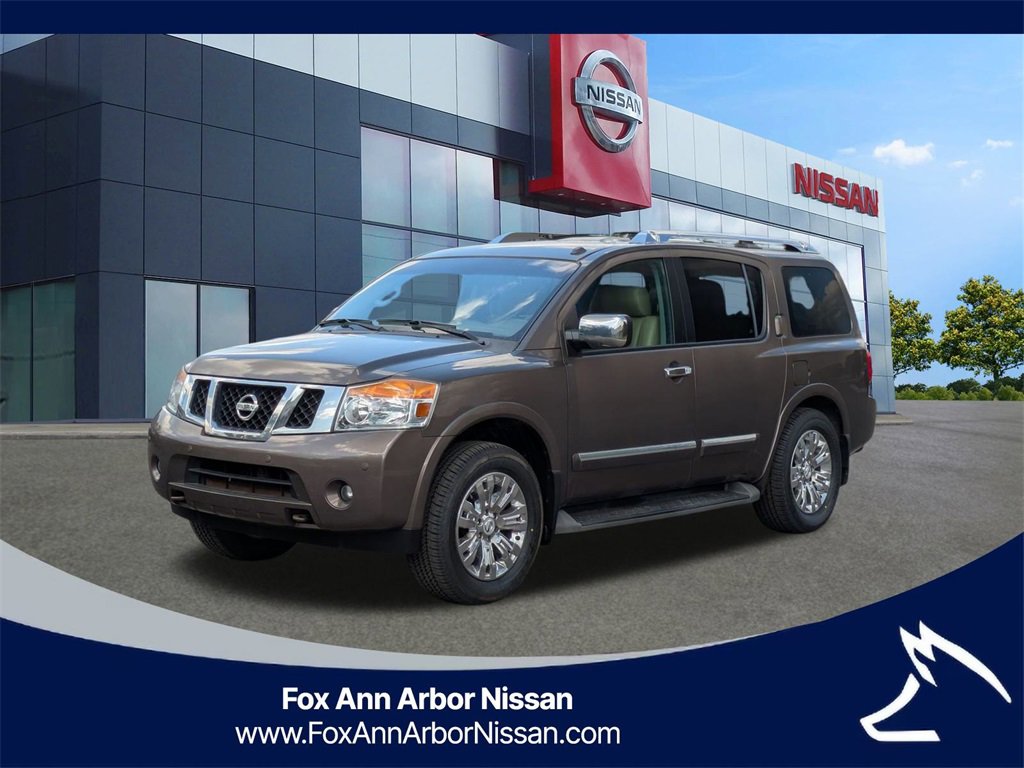 Used 2015 Nissan Armada Platinum w/ 2nd Row Captain Seat Package