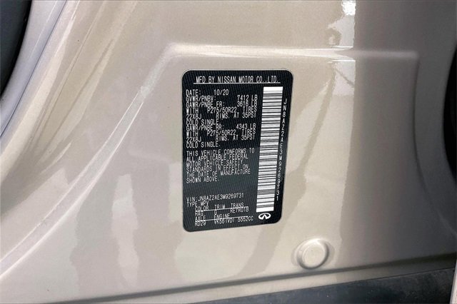 Used 2021 INFINITI QX80 Premium Select w/ All-Season Package image 34