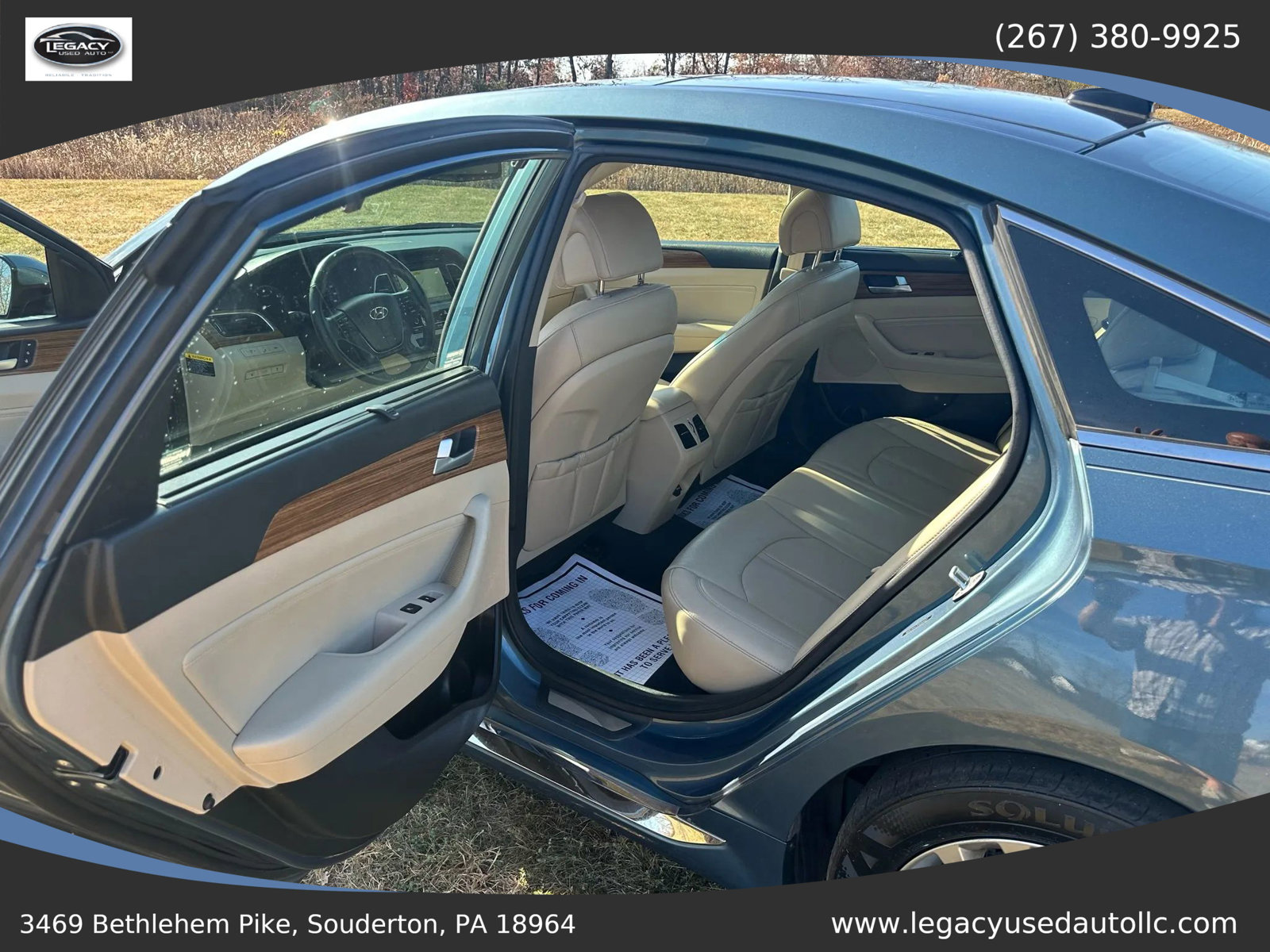 Used 2015 Hyundai Sonata Limited w/ Option Group 06 image 9