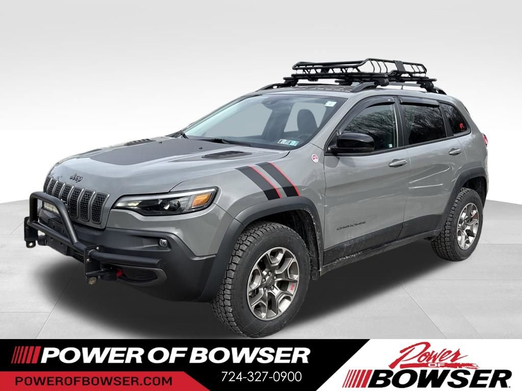 Used 2022 Jeep Cherokee Trailhawk w/ Trailer Tow Group AWD/4WD image 1