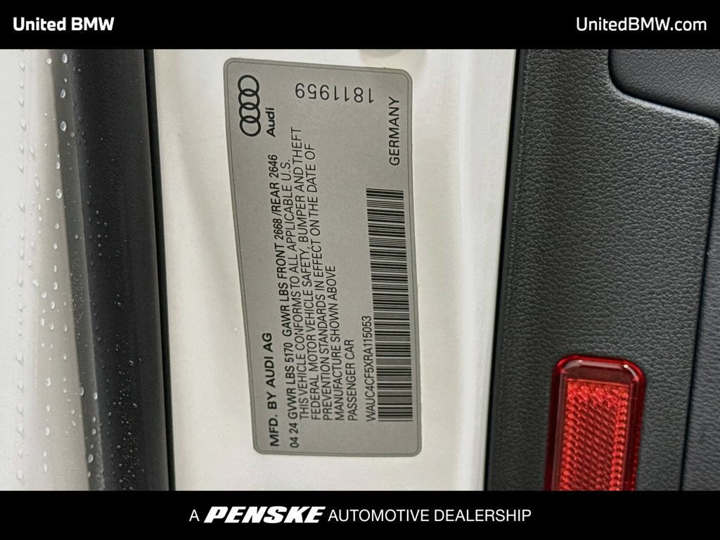 Used 2024 Audi S5 Premium Plus w/ Premium Plus Package AWD/4WD image 21