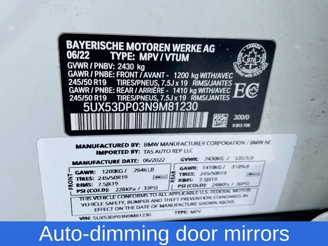 Used 2022 BMW X3 xDrive30i AWD/4WD image 34