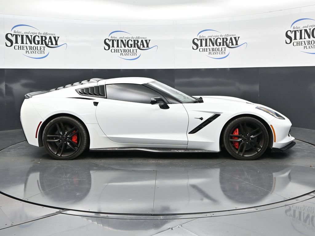 Used 2019 Chevrolet Corvette Stingray Coupe w/ Carbon Flash Badge Package RWD image 8