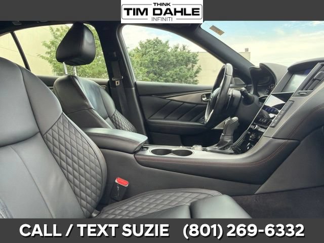Used 2019 INFINITI Q50 Red Sport 400 w/ Sensory Package AWD/4WD image 21