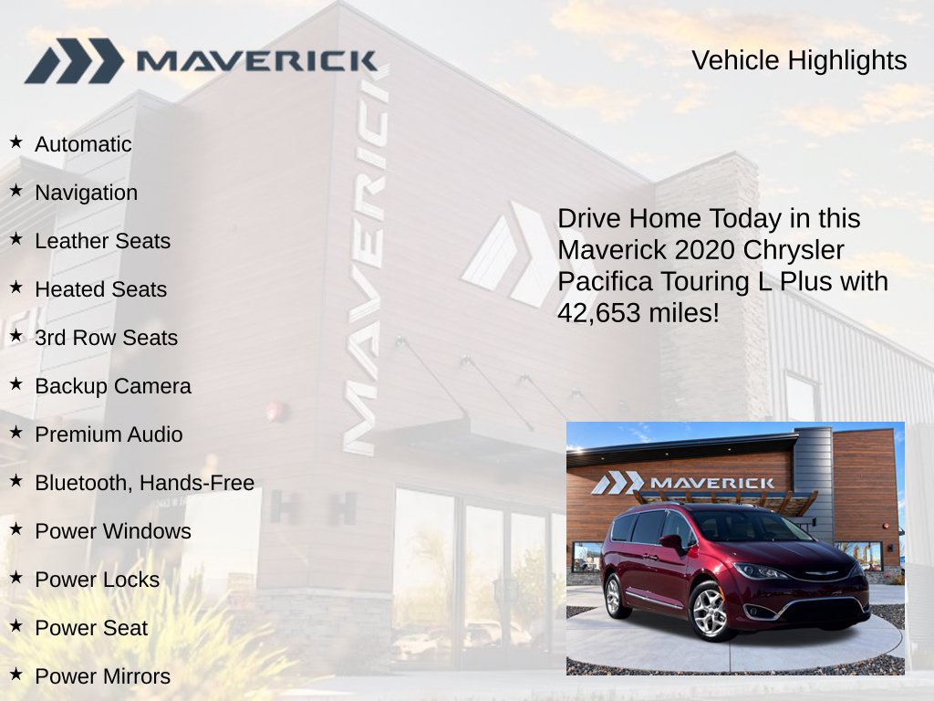 Used 2020 Chrysler Pacifica Touring-L Plus w/ Tire & Wheel Group FWD image 5