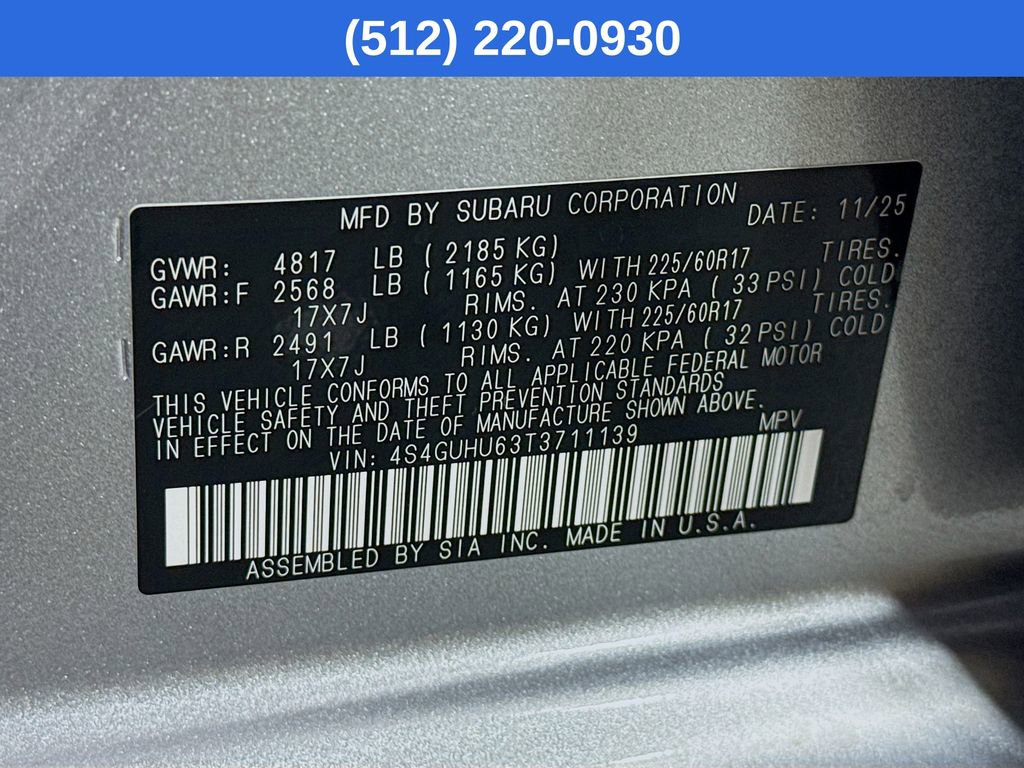 Used 2026 Subaru Crosstrek 2.5i Wilderness image 41