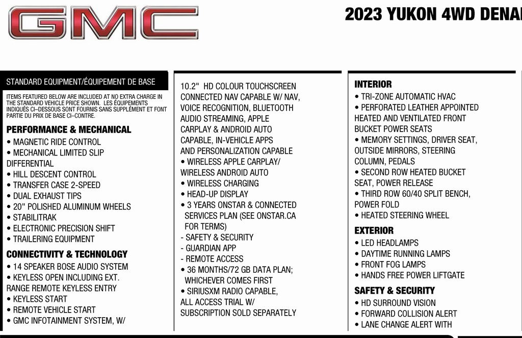 Used 2023 GMC Yukon Denali image 3