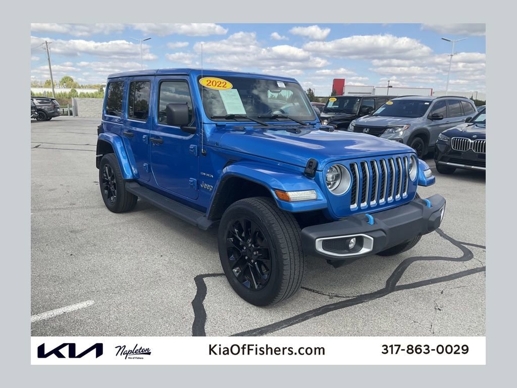 Used 2022 Jeep Wrangler Unlimited Sahara image 1