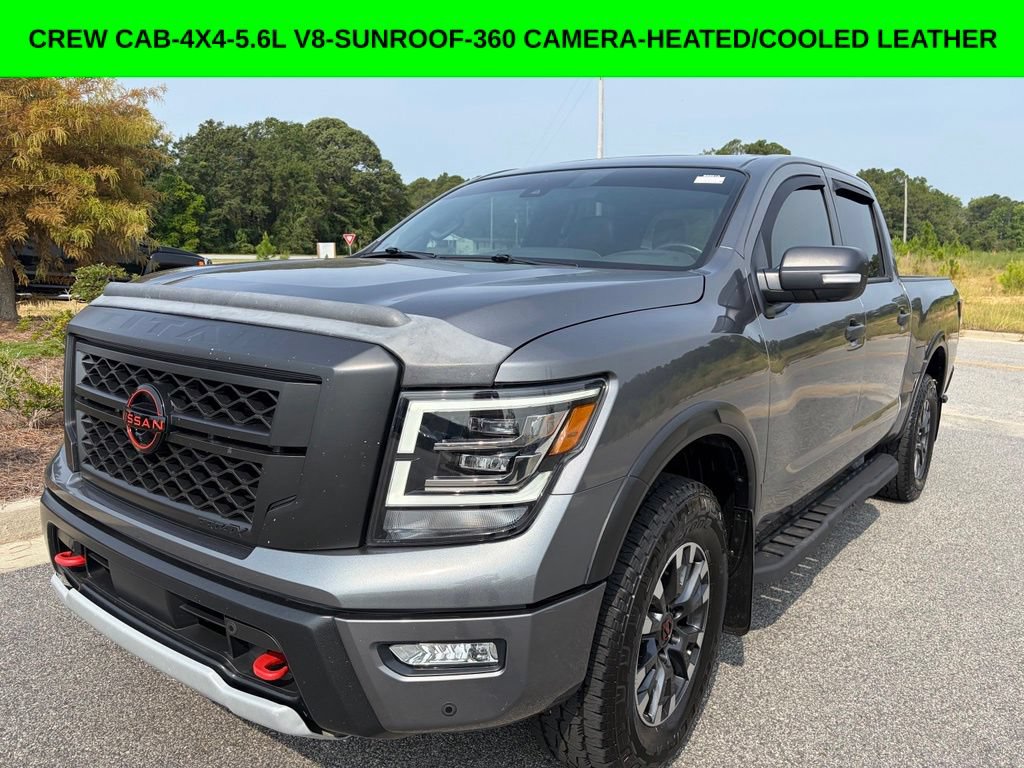 Used 2023 Nissan Titan PRO-4X w/ Pro-4x Convenience Package AWD/4WD image 1