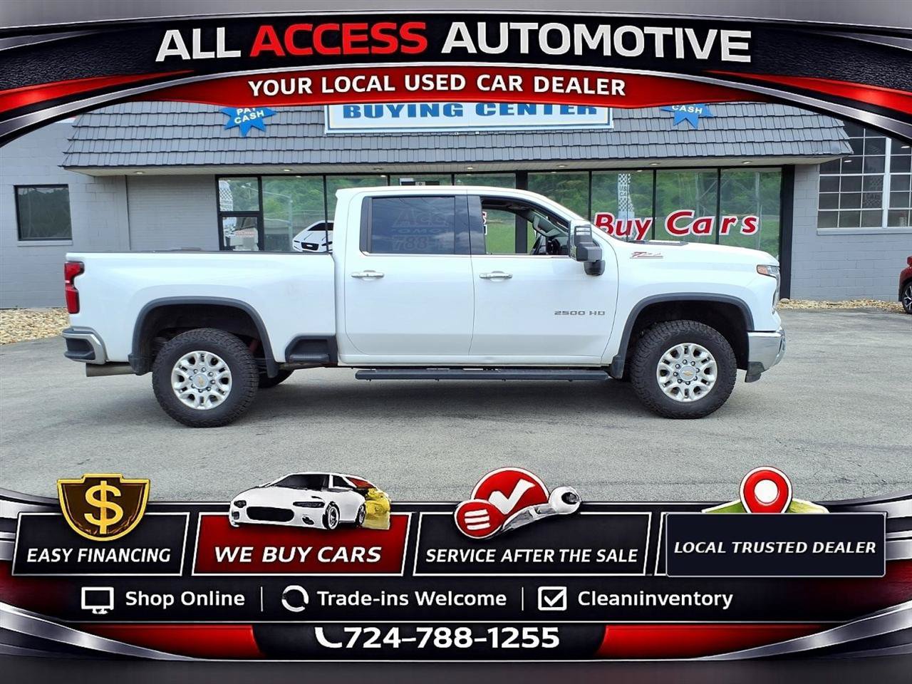 Used 2025 Chevrolet Silverado 2500 LTZ w/ LTZ Premium Package AWD/4WD image 1