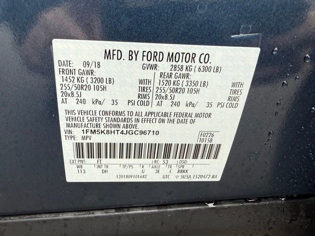 Used 2018 Ford Explorer Platinum image 15