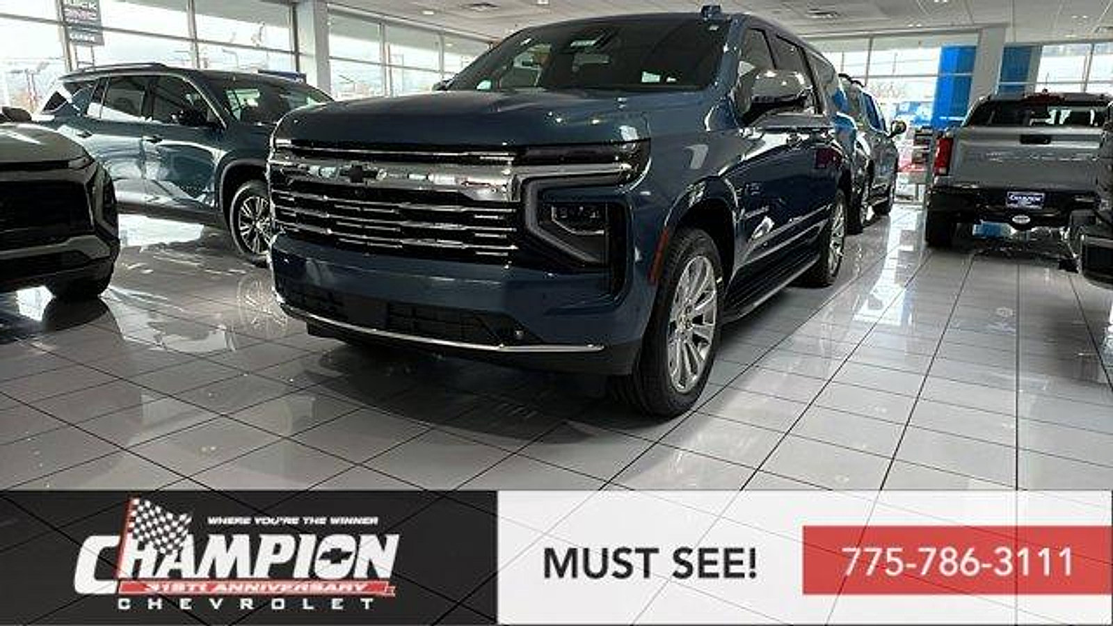 New 2026 Chevrolet Suburban Premier w/ Sun And Tow Package AWD/4WD image 1
