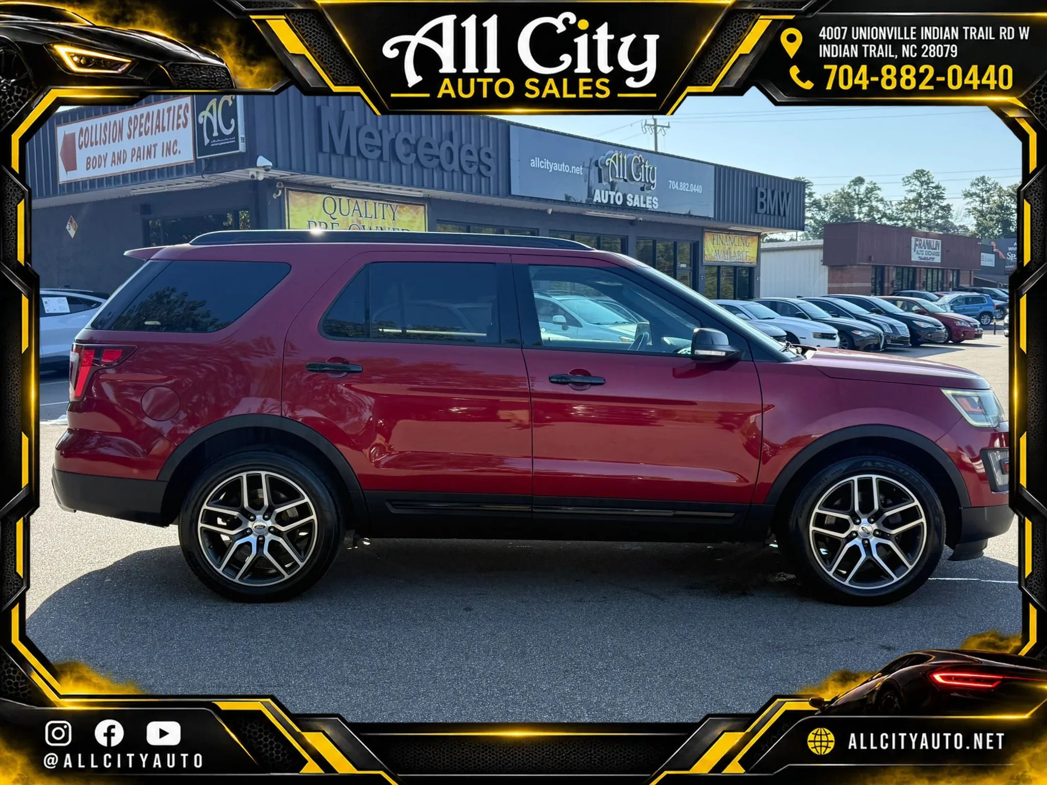 Used 2016 Ford Explorer Sport AWD/4WD image 8