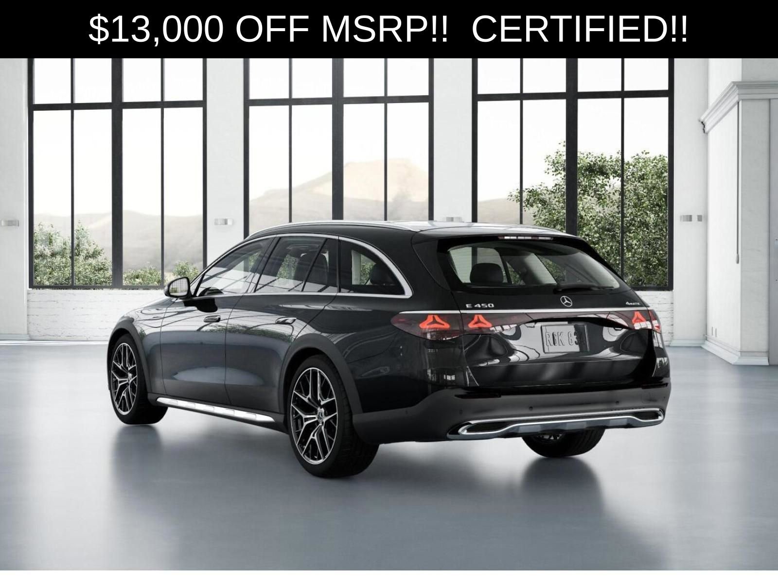 New 2025 Mercedes-Benz E 450 4MATIC All-Terrain Wagon image 28