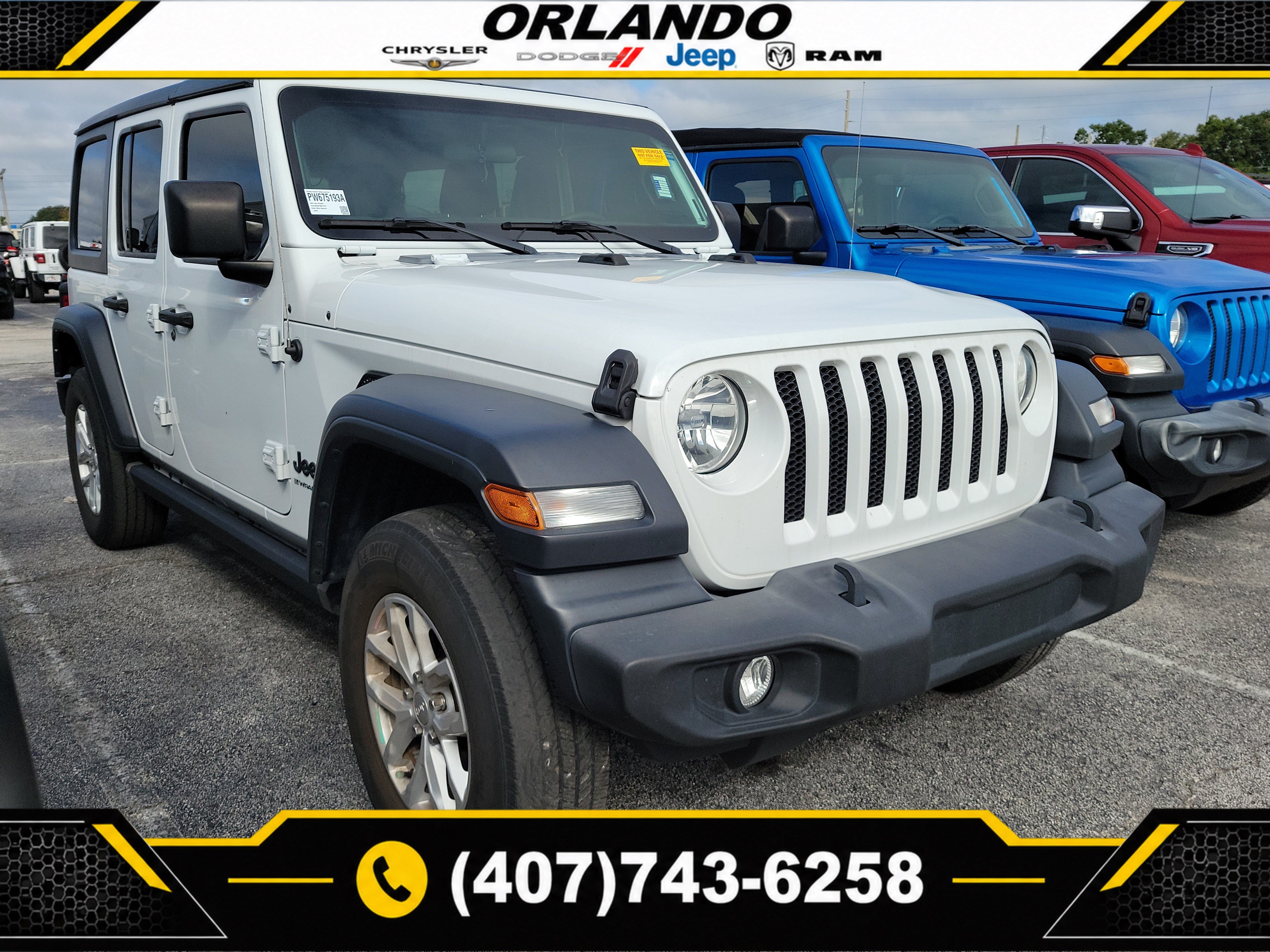 Used 2023 Jeep Wrangler Unlimited Sport