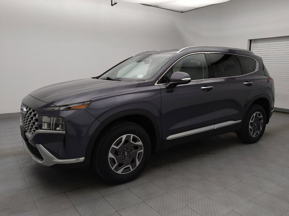 Used 2022 Hyundai Santa Fe Blue image 2