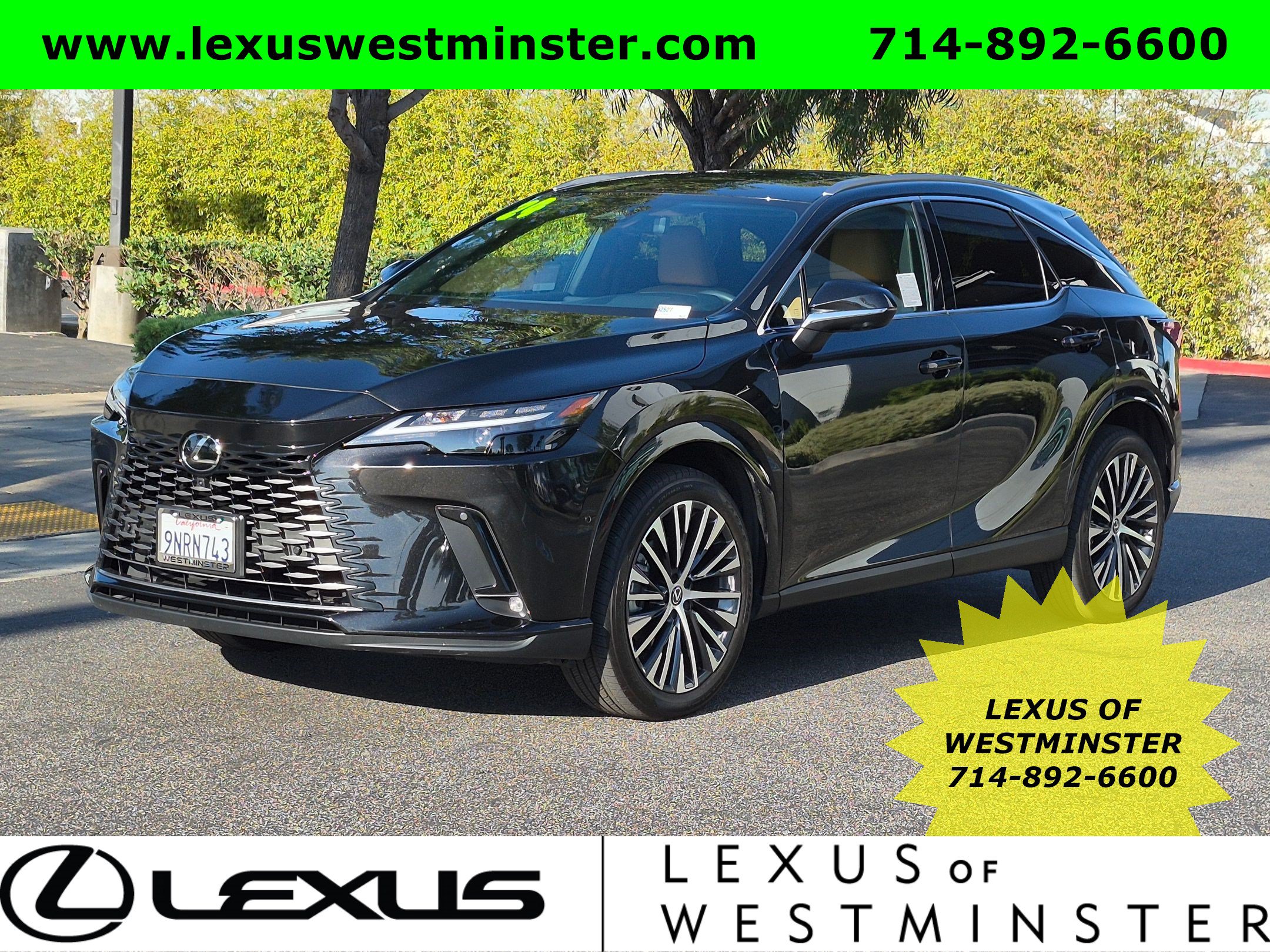Certified 2024 Lexus RX 350 w/ Convenience Package