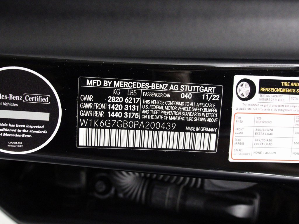 Certified 2023 Mercedes-Benz S 580 4MATIC Sedan image 26