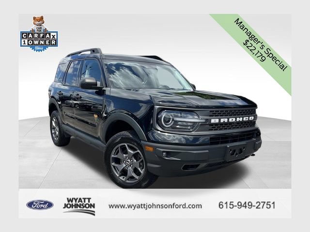 Certified 2021 Ford Bronco Sport Badlands AWD/4WD image 1