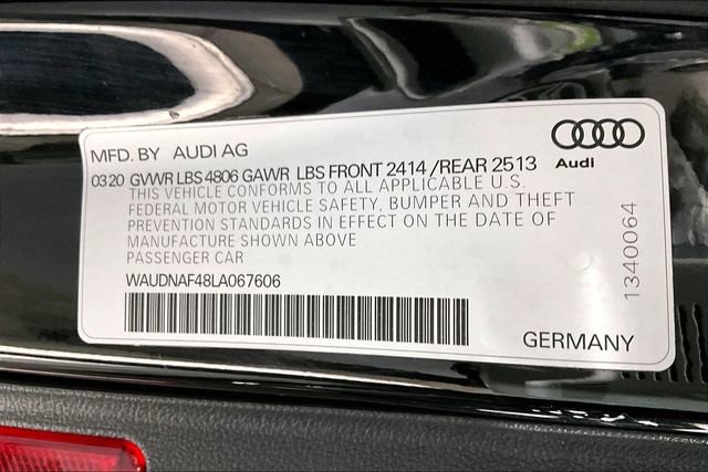 Used 2020 Audi A4 2.0T Premium w/ Convenience Package image 34