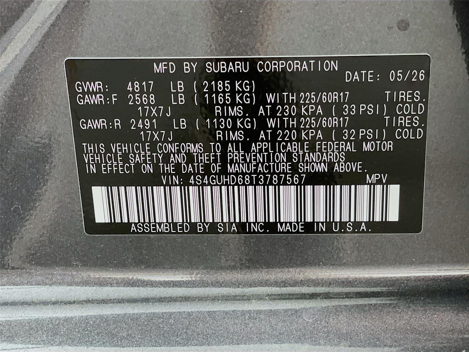 New 2026 Subaru Crosstrek 2.5i Premium AWD/4WD image 25