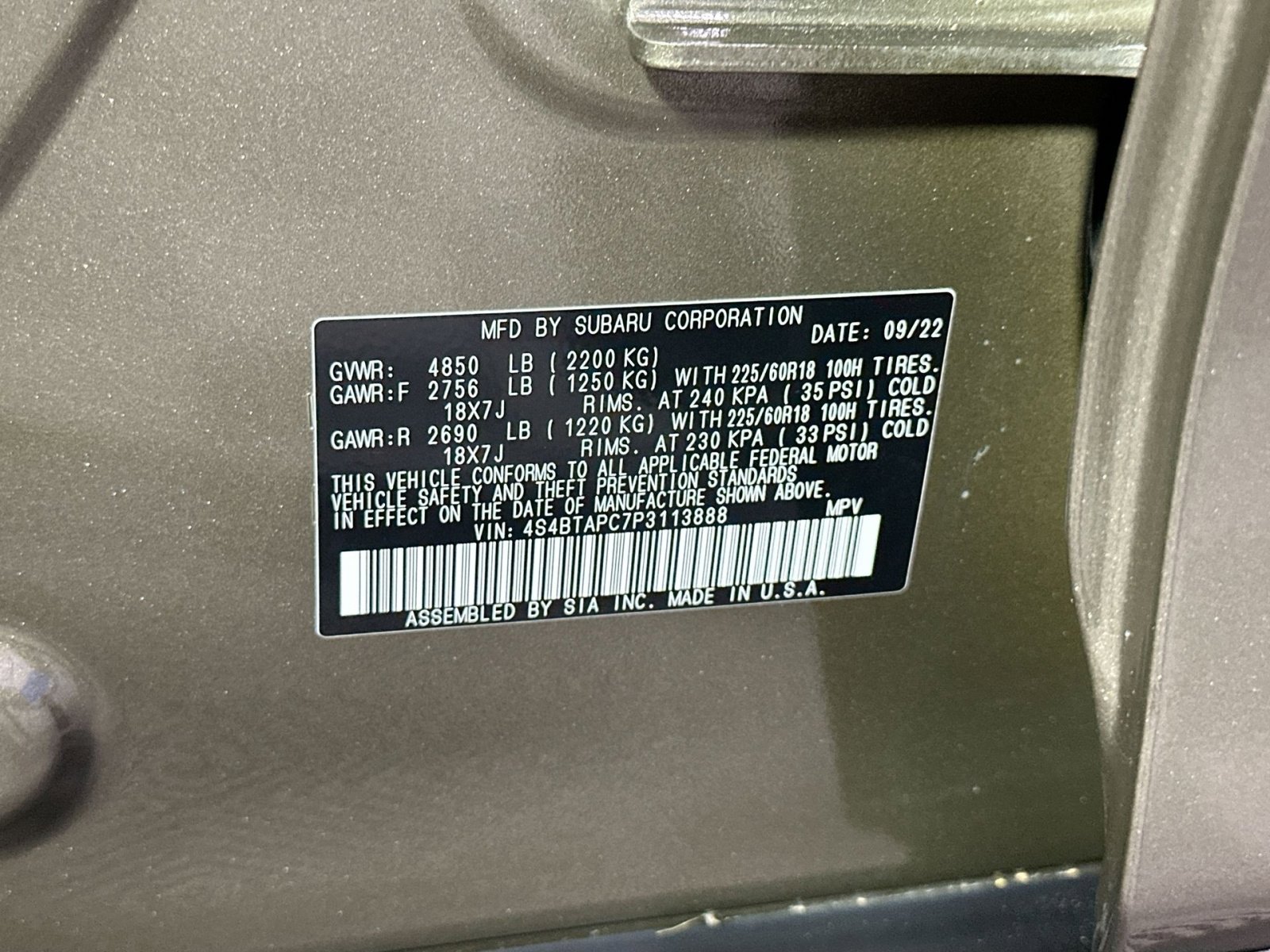 Used 2023 Subaru Outback Touring image 40