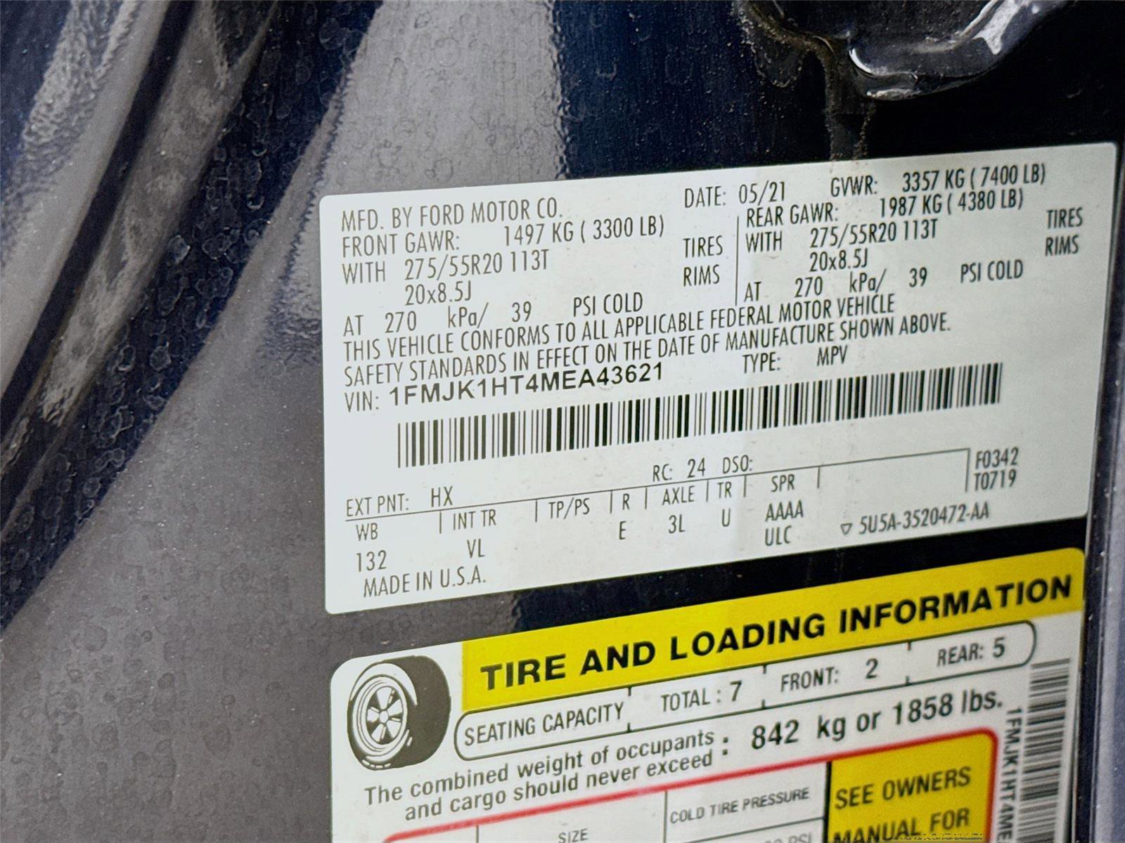 Used 2021 Ford Expedition Max XLT image 12