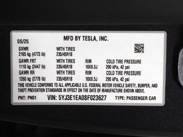 Used 2025 Tesla Model 3 Long Range image 71