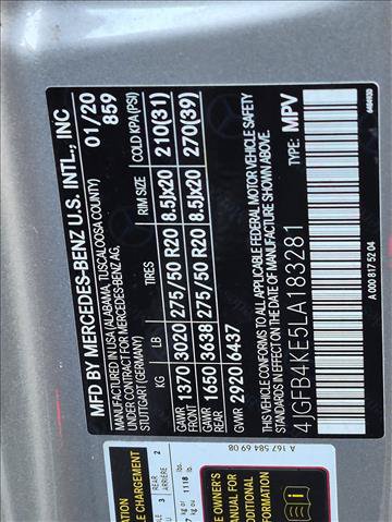 Certified 2020 Mercedes-Benz GLE 350 4MATIC image 25