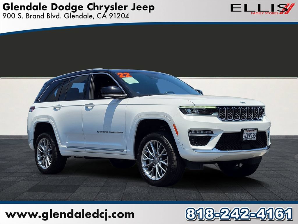 Used 2022 Jeep Grand Cherokee Summit w/ Adv Protech Group IV AWD/4WD image 1