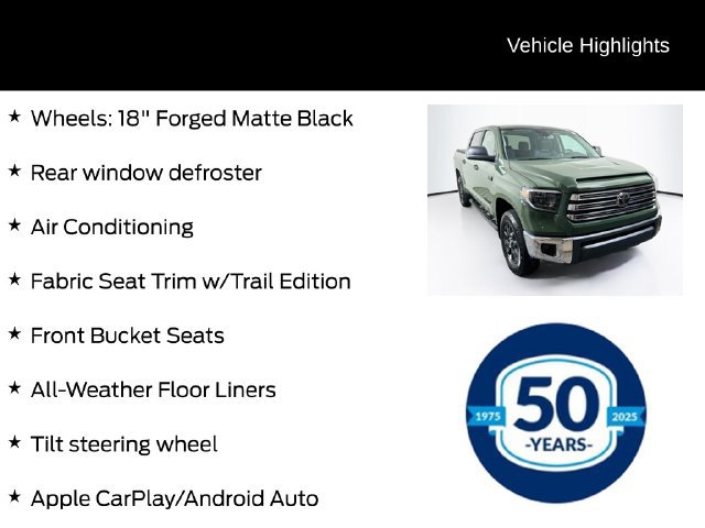 Used 2021 Toyota Tundra SR5 w/ Trail Edition AWD/4WD image 11