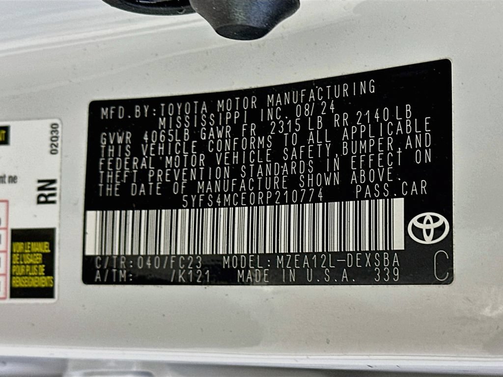 Used 2024 Toyota Corolla SE FWD image 35