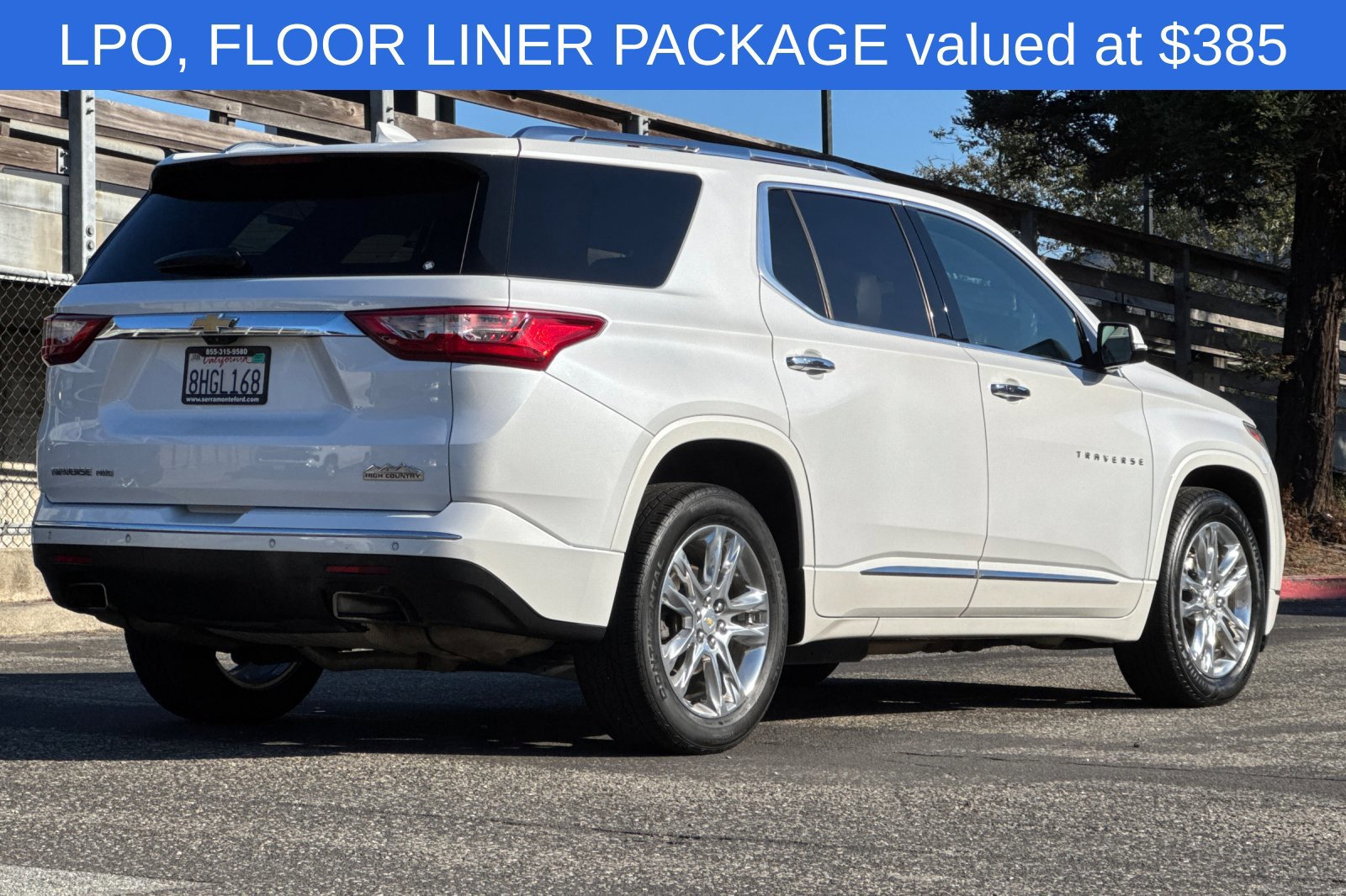 Used 2019 Chevrolet Traverse High Country w/ LPO, Floor Liner Package AWD/4WD image 5