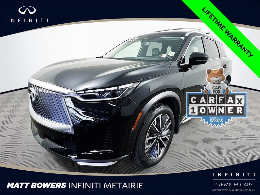 Certified 2026 INFINITI QX60 Luxe w/ Family Package FWD image 1